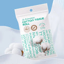 Purcotton Cotton Tissue Roll (50s) (1pack) (10x15cm)