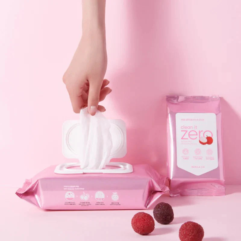 BANILA CO Clean It Zero Lychee Cleansing Tissue 30Pcs