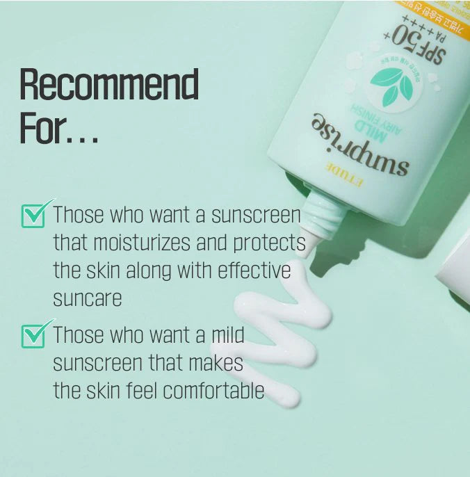 ETUDE HOUSE Sunprise Mild Airy Finish Sunscreen SPF50+ PA++++ 55ml