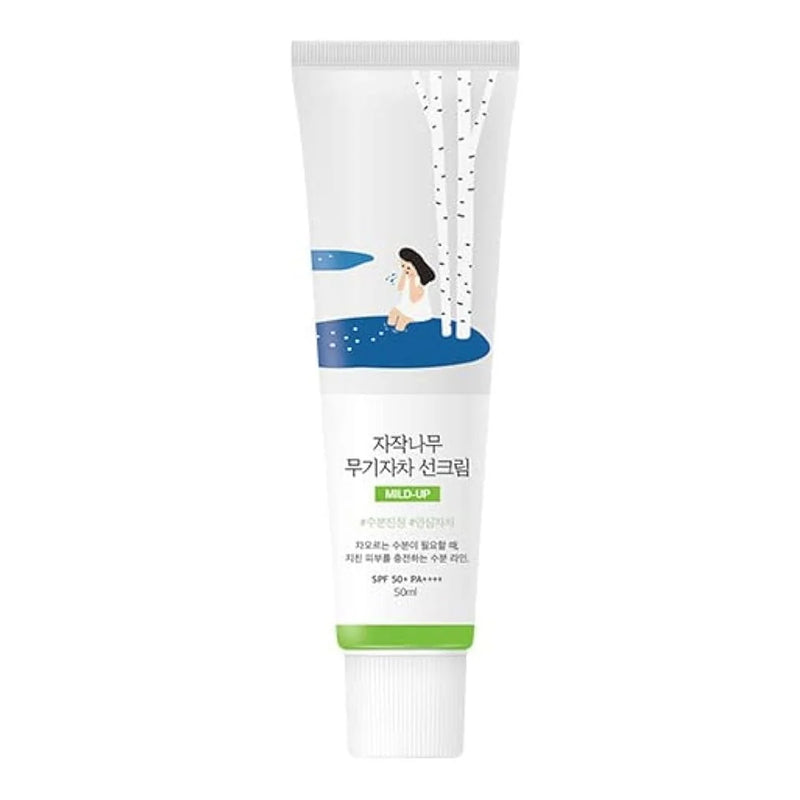 ROUND LAB Birch Juice Moisturizing Mild-Up Sunscreen SPF 50+ PA++++ 50ml