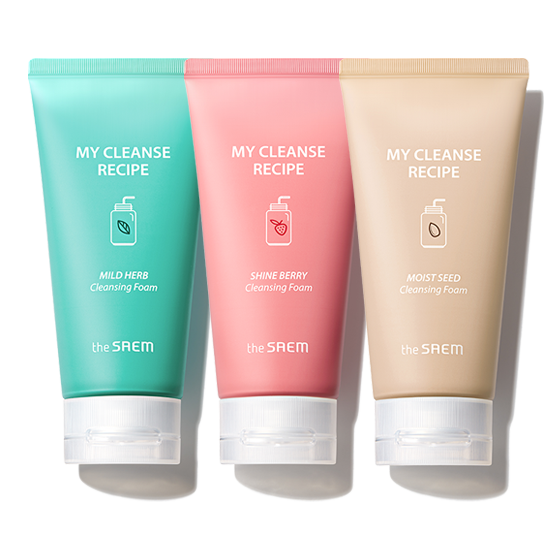 The Saem - My Cleanse Recipe Cleansing Foam - 3 Types