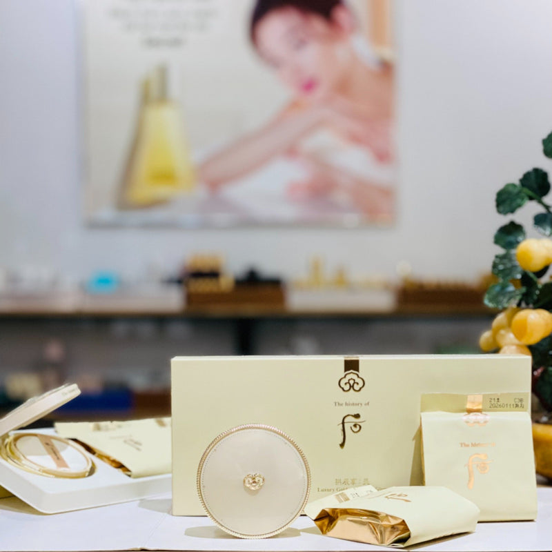The history of whoo gongjinhyang mi luxury golden cushion glow