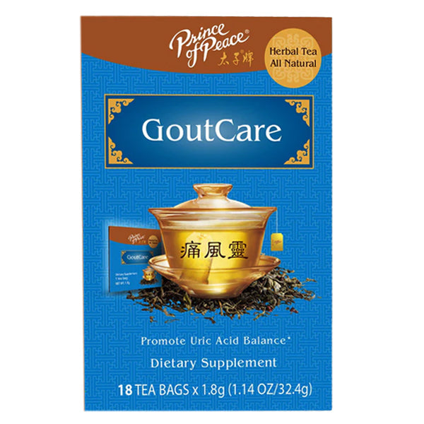 Prince Of Peace Gout Care Herbal Tea 18 Tea Bags