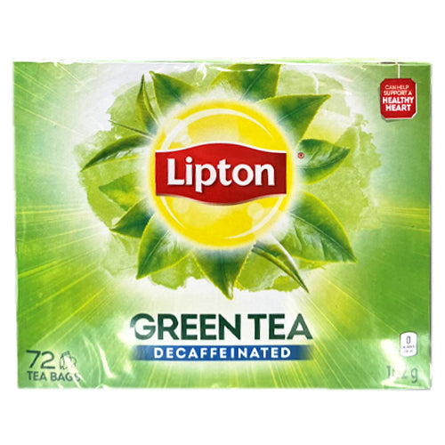 Lipton Green Tea Decaffeinated 72 tea bags
