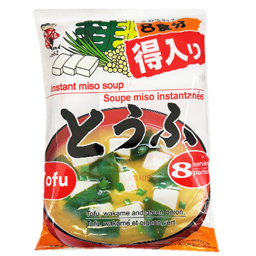 Tokuyo Instant Miso Soup Pack Tofu 8 Servings