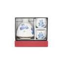 3-pc Moth Orchid Sake Set in Gift Box