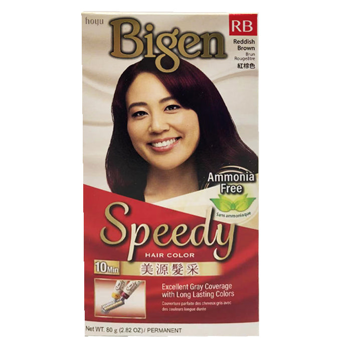 Bigen Speedy Hair Color-Raddish Brown 80g