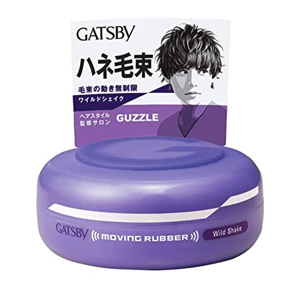 GATSBY Moving Rubber Wild Shake Hair Wax 80g