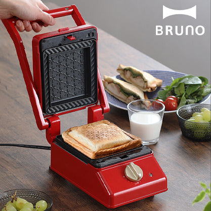 Bruno 單盤三明治機 紅色 
