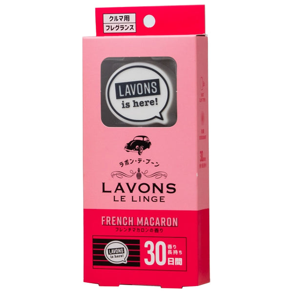 LAVONS Car Air Freshener Clip Type Deodorizing French Macaron