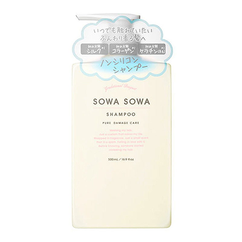 Sowa Sowa Pure Damage Care Shampoo 500ml