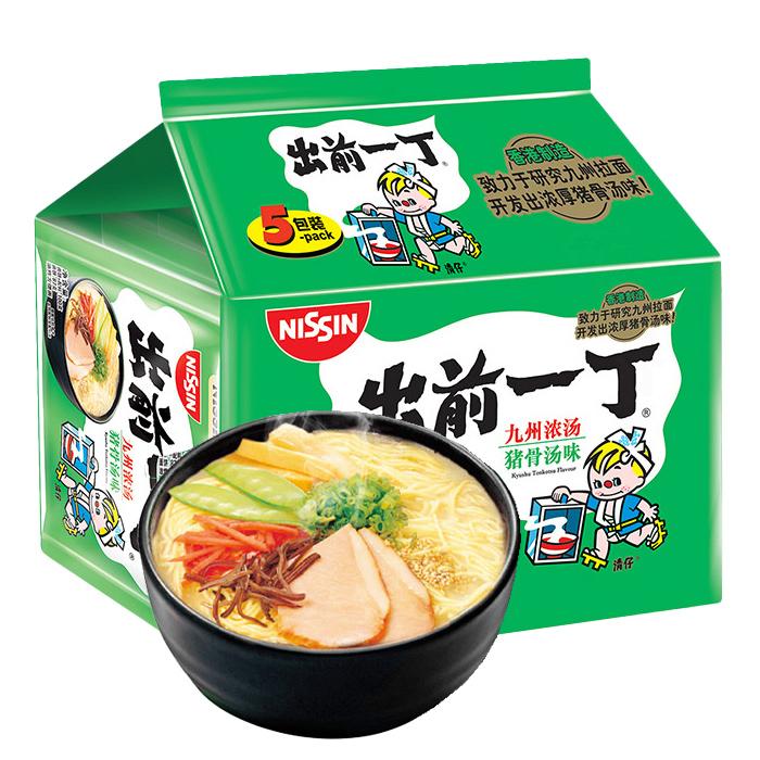 Nissin Instant Noodle-Tonkotsu Flavour 100g*5