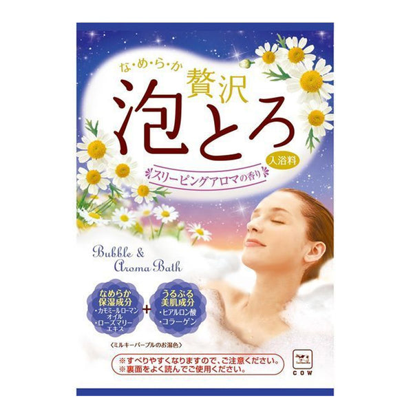 COW BRAND Bubble Aroma Bath-Sleeping Aroma 30g