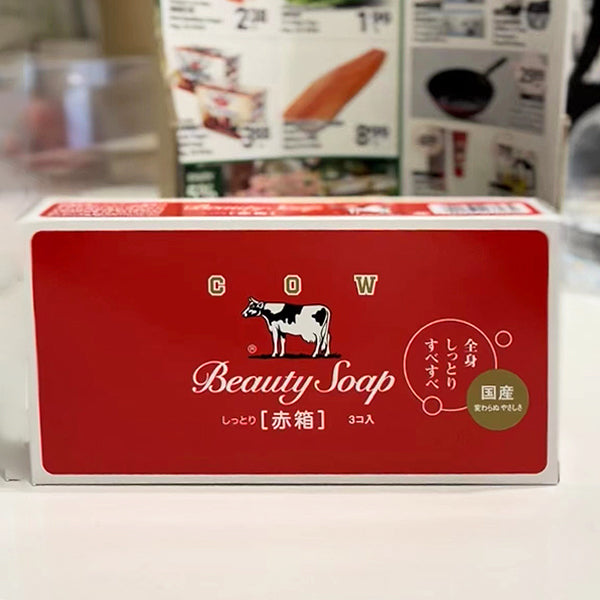 Cow Brand Kyoshinsha Beauty Soap 100g*3