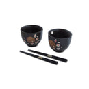 Lunar Plum Porcelain Bowl 4pc Set