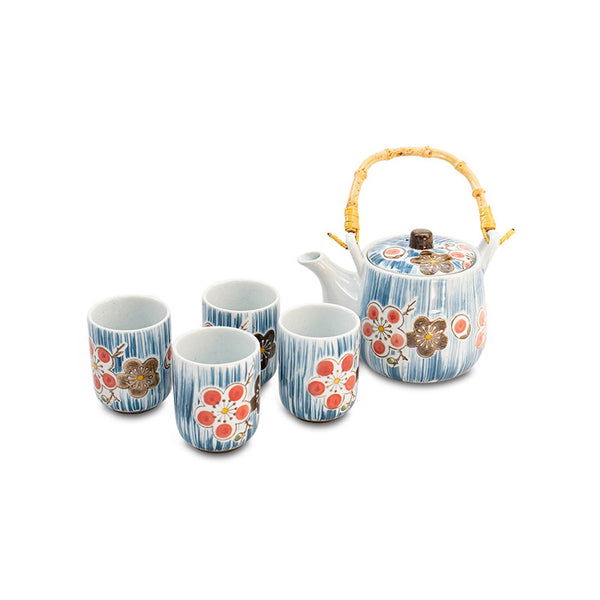 5-pc Water Plum Tea Set
