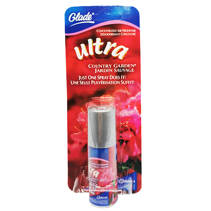 GLADE Ultra Concentrated Air Freshener-Country Garden 19g