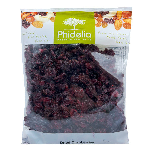 Phidelia Dried Cranberries 1lb