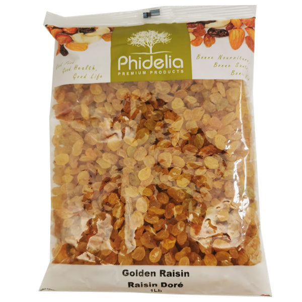 Phidelia Golden Raisin 1lb