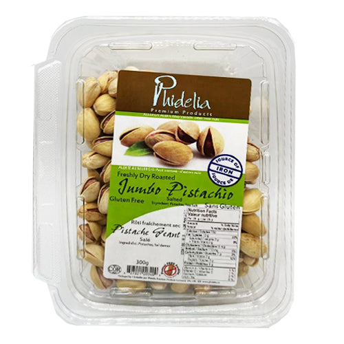 Phidelia Dry Roasted Jumbo Pistachio-Salted 300g