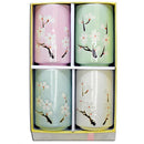 “梅花”日本瓷茶杯套装