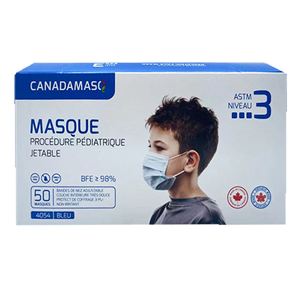 CANADAMASQ Level-3 Procedure Masks-儿童口罩