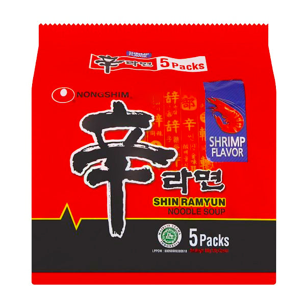 NongShim Shin Ramyun-Shrimp Flavor 5packs