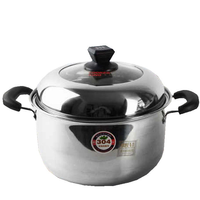 CookerKing Stianless Steel Casserole with Induction 24cm