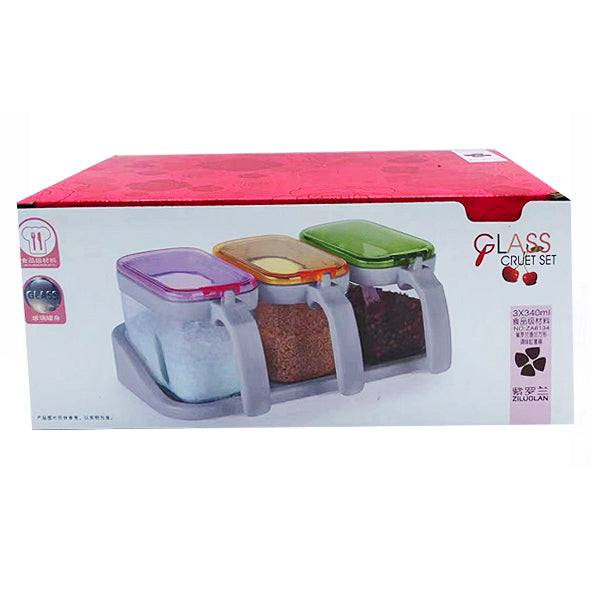 Glass Seasoning Gruet Set 340ml*3