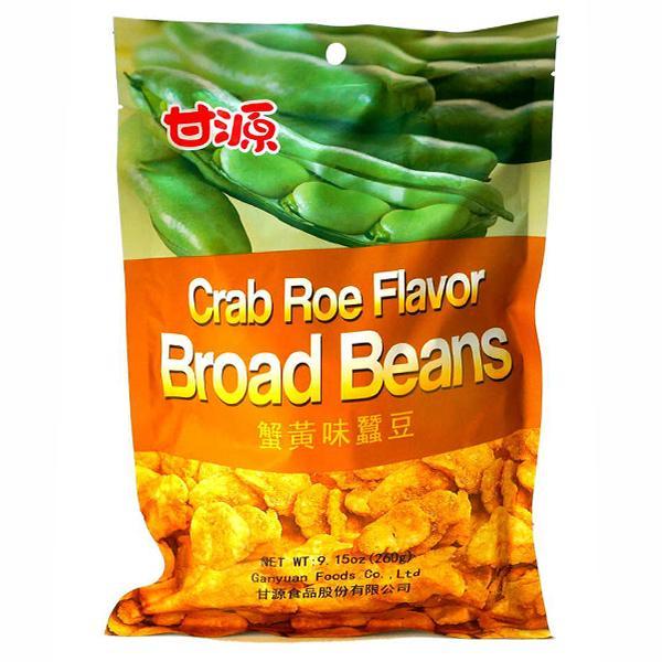 Gan Yuan Crab Roe Flavor Broad Beans 260g