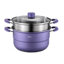 小熊不锈钢蒸锅双层32cm大蒸锅