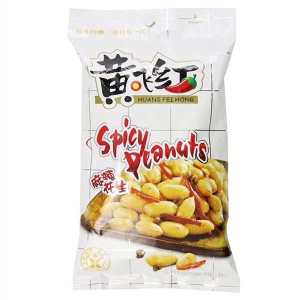 Huang Fei Hong Spicy Peanuts 210g