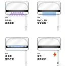 小米有品Oclean S1智能UVC牙刷消毒器-白色