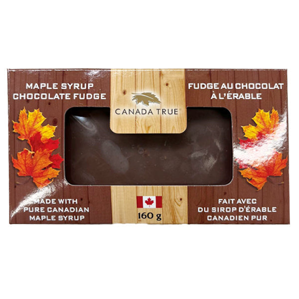 Canada True Maple Syrup Chocolate Fudge 160g