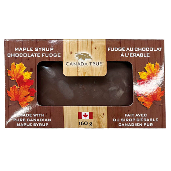 Canadian Fudge Canada True Maple Syrup Chocolate Fudge 160g