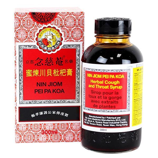 Nin Jiom Pei Pa Koa Herbal Cough Syrup 300ml