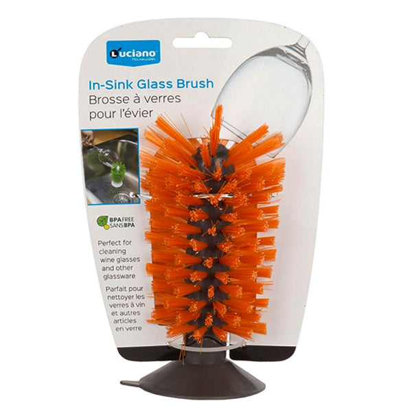 Luciano In-sink Glass Brush