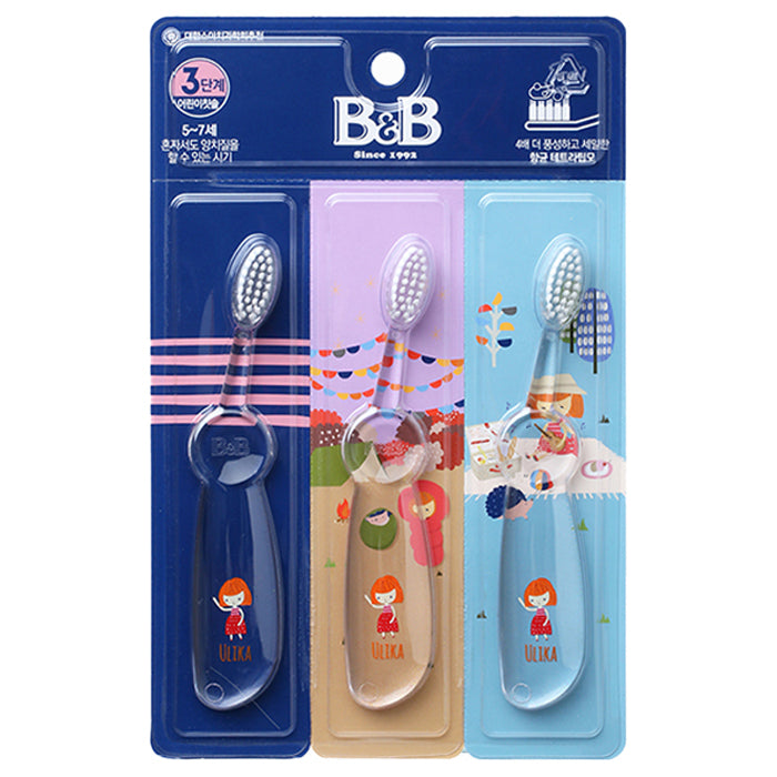 保宁婴幼B&B 5~7岁 STEP3 幼儿牙刷