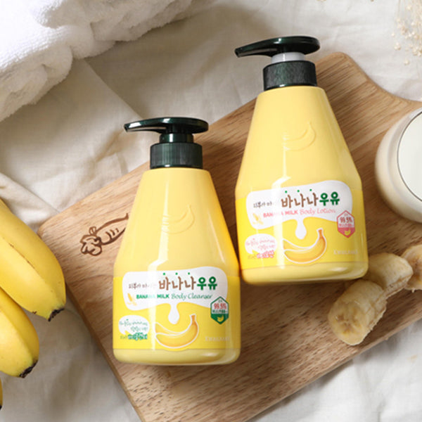 Kwailnara 韩国进口水果之乡香蕉牛奶身体乳润肤乳霜 216g