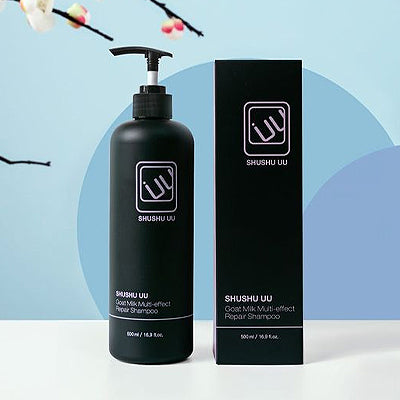 SHUSHU UU山羊奶粉墨版洗发水 500ml
