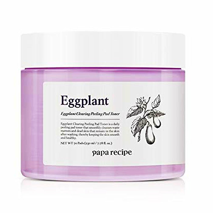 PAPA RECIPE Eggplant Clearing Peeling Pad Toner 70 Pads