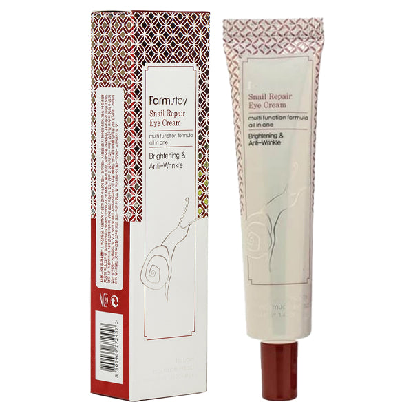 Farmstay Snail Repair Eye Cream-Brightening&Anti-Wrinkle 40g