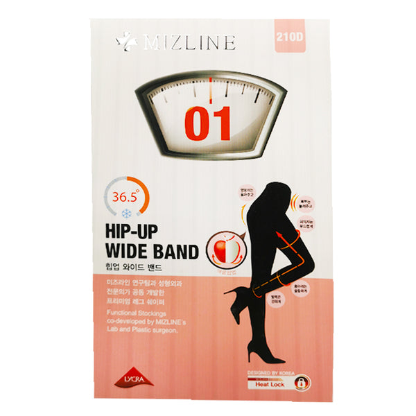MIZLINE Mink Hip-up Wide Band Leggings 210D