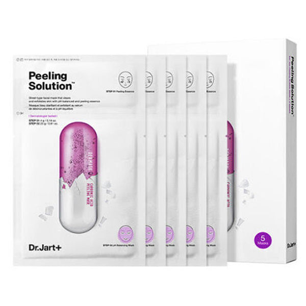 Dr.Jart Peeling Solution Facial Mask 5Pack