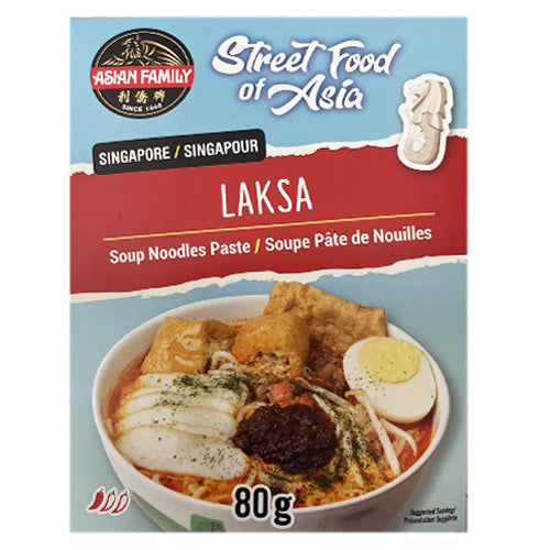 Asian Family Singapore Laksa – Soup Noodle Paste 80g