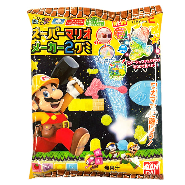 BANDAI Super Mario Maker Gummy DIY Japanese Candy Kit 24g