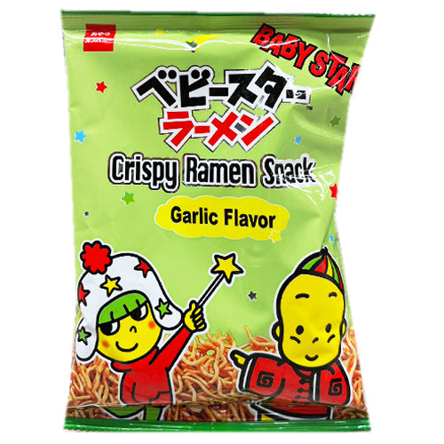 Baby Star Crispy Ramen Snack Garlic Flavor 70g