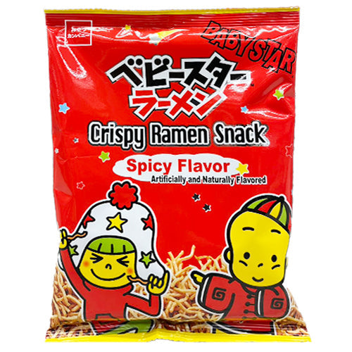 Baby Star Crispy Ramen Snack Spicy Flavor 70g