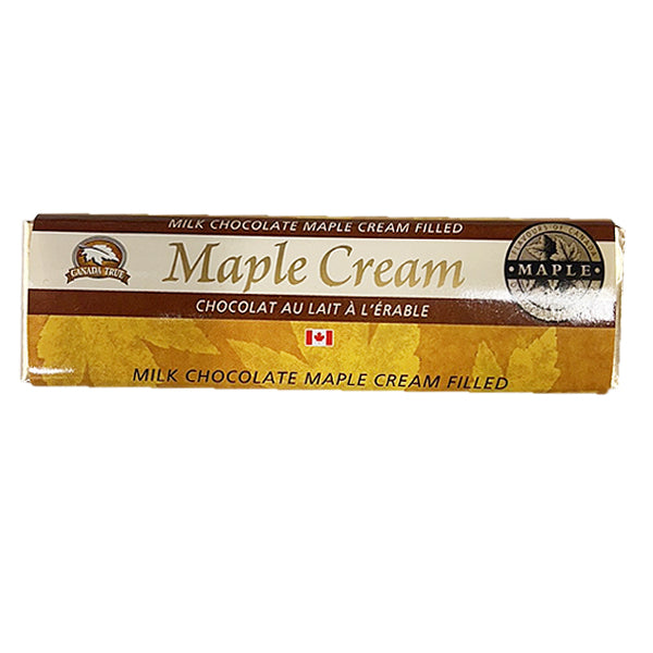 Canada True premium Maple Cream Milk Chocolate 50g