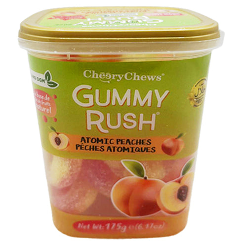 Cheery Chews Gummy Rush-Atomic Peaches 175g